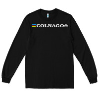 Black Colnago Bicycling Bike Long Sleeve Tee - ArtChic