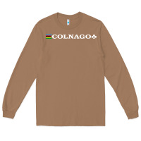 Toasted Coconut Colnago Bicycling Bike Long Sleeve Tee - ArtChic
