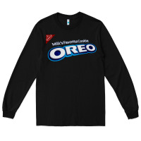 Black OREO Cookies, the OREO Cookies, OREO Cookies art, OREO Cookies vintage Long Sleeve Tee - ArtChic
