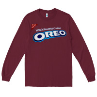Burgundy OREO Cookies, the OREO Cookies, OREO Cookies art, OREO Cookies vintage Long Sleeve Tee - ArtChic