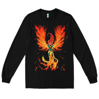 Black X-Men Jean Grey Phoenix Cosmic Flames Long Sleeve Tee - ArtChic