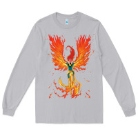 Moon Dust X-Men Jean Grey Phoenix Cosmic Flames Long Sleeve Tee - ArtChic