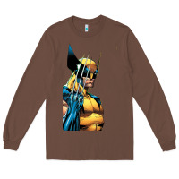 Chestnut wolverine 3 Long Sleeve Tee - ArtChic