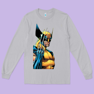 Wolverine 3 Long Sleeve Tee Designed By Artchic