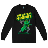 Black the vintage green hornet Long Sleeve Tee - ArtChic