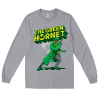 Heather Grey the vintage green hornet Long Sleeve Tee - ArtChic