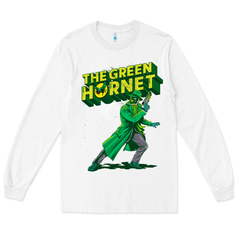 The Vintage Green Hornet Long Sleeve Tee by ArtChic | Teevron