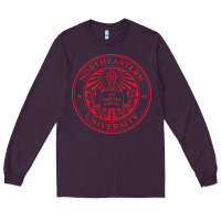 Plum Northeastern University Long Sleeve Tee - ArtChic