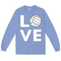 Colony Blue girls love volleyball Long Sleeve Tee - ArtChic