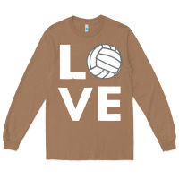 Toasted Coconut girls love volleyball Long Sleeve Tee - ArtChic
