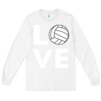 White girls love volleyball Long Sleeve Tee - ArtChic