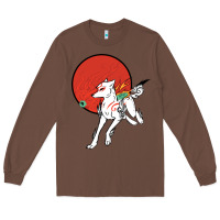 Chestnut Okami Long Sleeve Tee - ArtChic