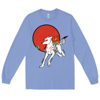 Colony Blue Okami Long Sleeve Tee - ArtChic
