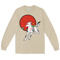 Mushroom Okami Long Sleeve Tee - ArtChic