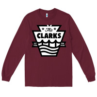 Burgundy the clarks Long Sleeve Tee - ArtChic
