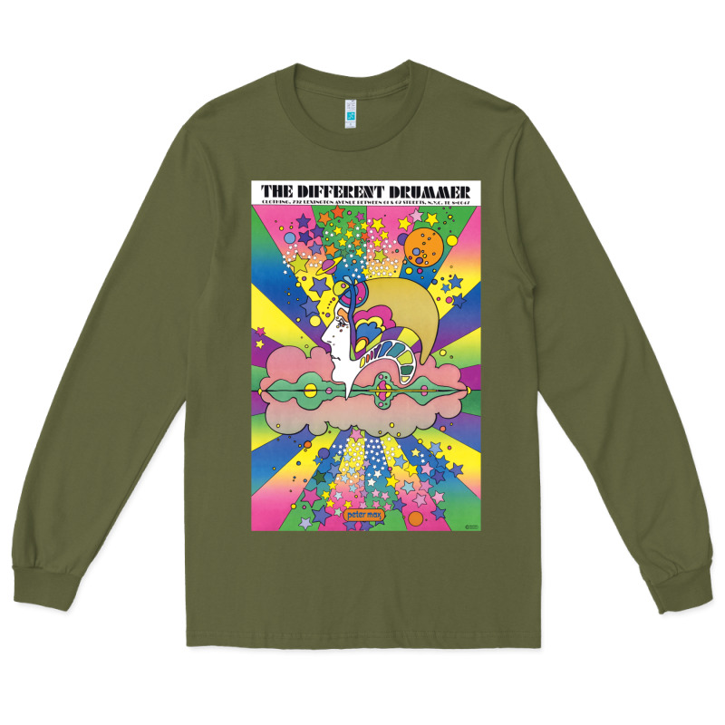 Different Drummer   Peter Max Long Sleeve Tee by ArtChic | Teevron