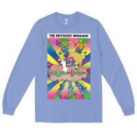 Colony Blue different drummer   peter max Long Sleeve Tee - ArtChic