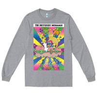 Heather Grey different drummer   peter max Long Sleeve Tee - ArtChic