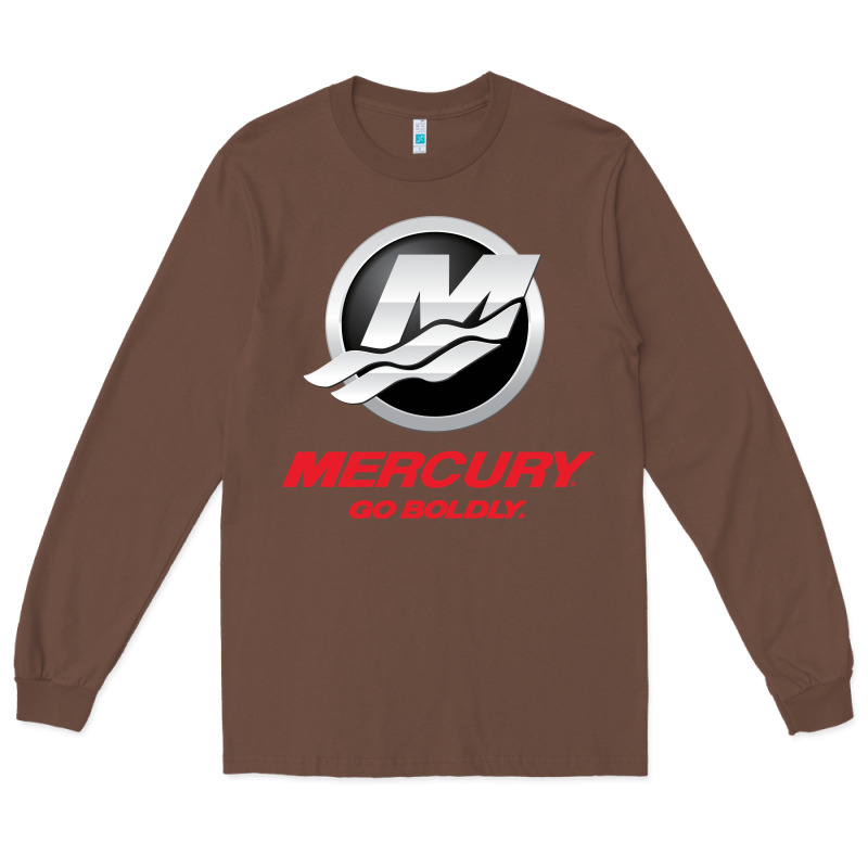 Mercury Marine Outboard Boat Long Sleeve Tee by ArtChic | Teevron