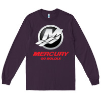 Plum Mercury Marine Outboard Boat Long Sleeve Tee - ArtChic