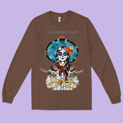 Albums Music En Espanol Of The Maverickss Long Sleeve Tee Designed By Artchic