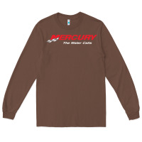 Chestnut Mercury Marine Outboard Boat Long Sleeve Tee - ArtChic