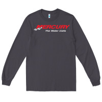 Smoke Mercury Marine Outboard Boat Long Sleeve Tee - ArtChic