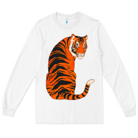 White tiger Long Sleeve Tee - ArtChic