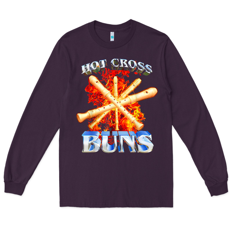 Hot Cross Buns T Shirt Long Sleeve Tee by ArtChic | Teevron