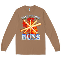 Toasted Coconut hot cross buns t shirt Long Sleeve Tee - ArtChic
