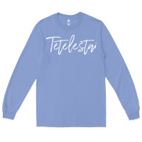 Colony Blue Tetelestai, Greek It Is Finished, Christian Easter Long Sleeve Tee - ArtChic