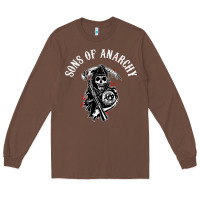Chestnut horror skull sons of anarchy Long Sleeve Tee - ArtChic