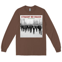 Chestnut Straight No Chaser Social Christmasing Long Sleeve Tee - ArtChic