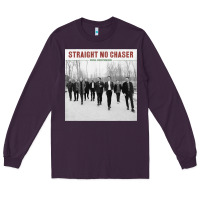 Plum Straight No Chaser Social Christmasing Long Sleeve Tee - ArtChic