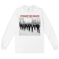 White Straight No Chaser Social Christmasing Long Sleeve Tee - ArtChic