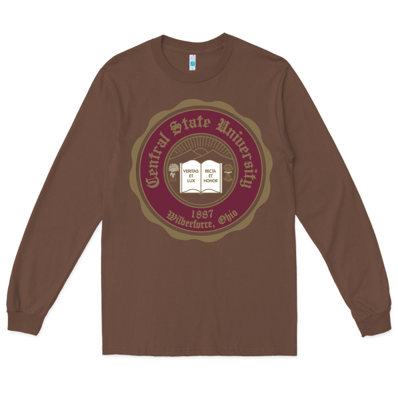 College Of  Central State Wilberfroce 1887 Long Sleeve Tee by ArtChic | Teevron