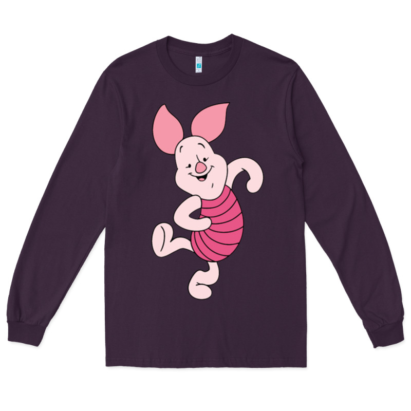 Piglet Long Sleeve Tee by ArtChic | Teevron