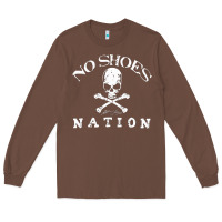 Chestnut KENNY CHESNEY NO SHOES NATION Long Sleeve Tee - ArtChic