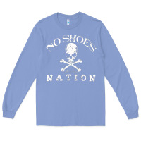 Colony Blue KENNY CHESNEY NO SHOES NATION Long Sleeve Tee - ArtChic