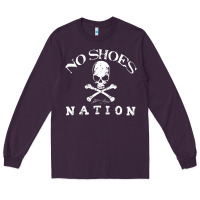 Plum KENNY CHESNEY NO SHOES NATION Long Sleeve Tee - ArtChic