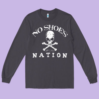 Kenny Chesney No Shoes Nation Long Sleeve Tee Designed By Artchic