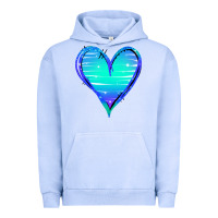 Pigment Grape Ice Mermaid Heart Urban Hoodie - Jasminsmagicworld