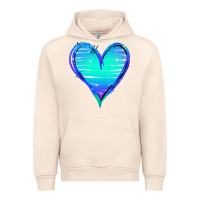 Sandshell Mermaid Heart Urban Hoodie - Jasminsmagicworld