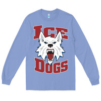 Colony Blue Fairbanks Ice Dogs Long Sleeve Tee - ArtChic