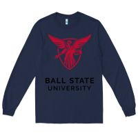 Navy ball.state.university.merch Long Sleeve Tee - ArtChic