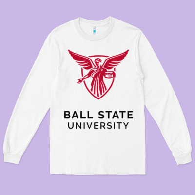 Ball.state.university.merch Long Sleeve Tee Designed By Artchic