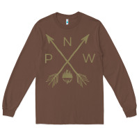 Chestnut pacific northwest mountain  cool pnw pacific northwest t shirt Long Sleeve Tee - ArtChic