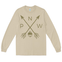 Mushroom pacific northwest mountain  cool pnw pacific northwest t shirt Long Sleeve Tee - ArtChic