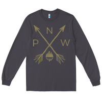 Smoke pacific northwest mountain  cool pnw pacific northwest t shirt Long Sleeve Tee - ArtChic