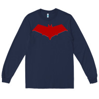Navy red hood Long Sleeve Tee - ArtChic
